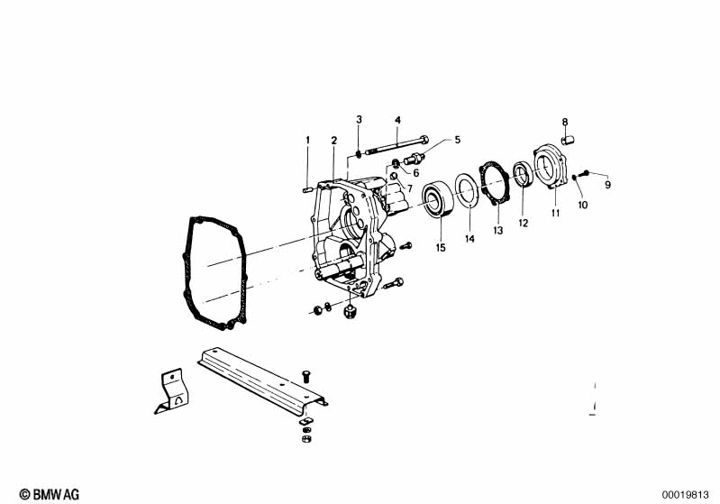 Getrag 235 housing+attaching parts
