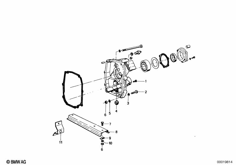 Getrag 235 housing+attaching parts