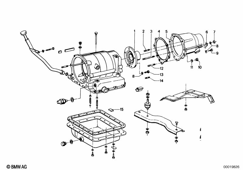 ZF 3hp12 mounting parts/suspension