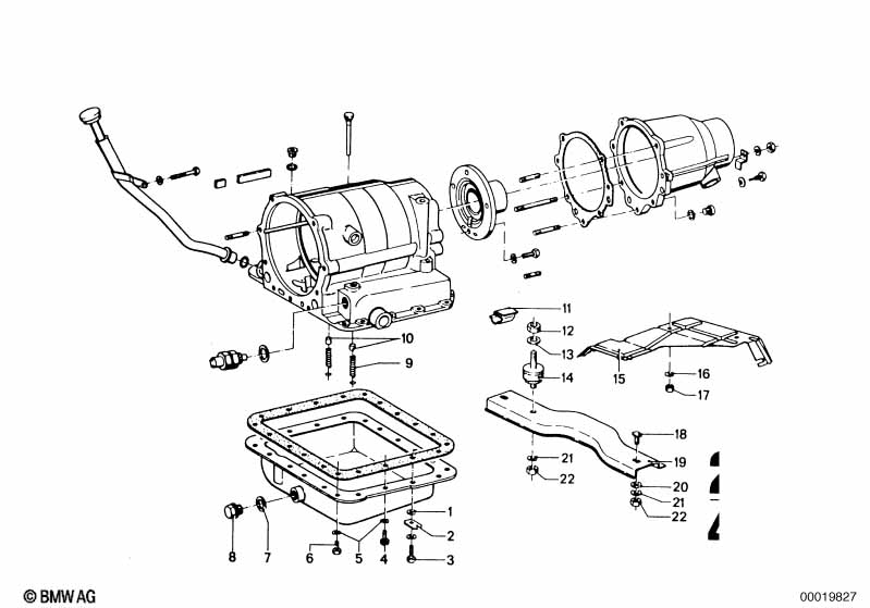ZF 3hp12 mounting parts/suspension