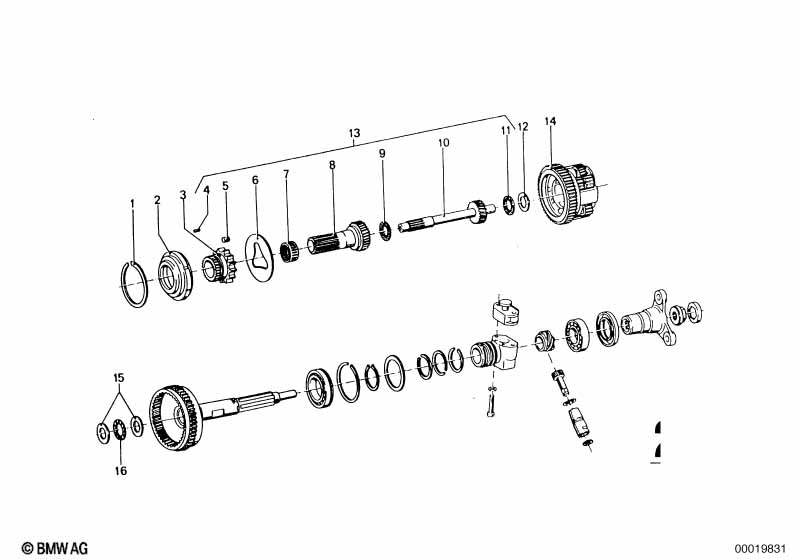 ZF 3hp12 planet wheel set