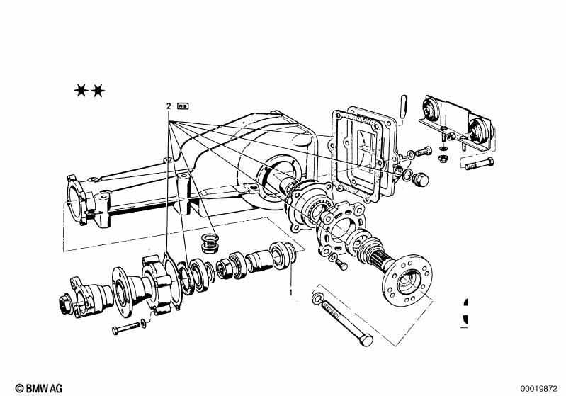Differential-spacer ring
