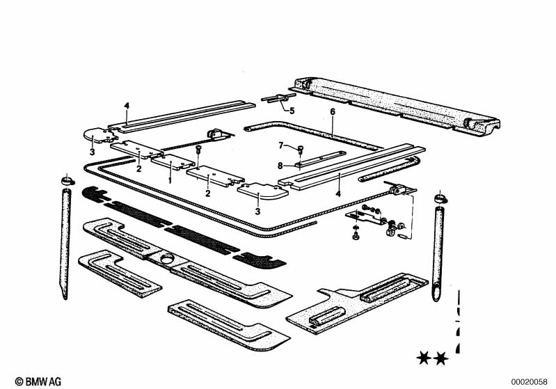 Sliding roof