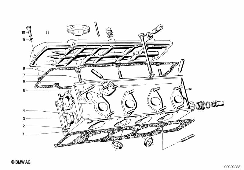 Cylinder head / Cover / Gaskets
