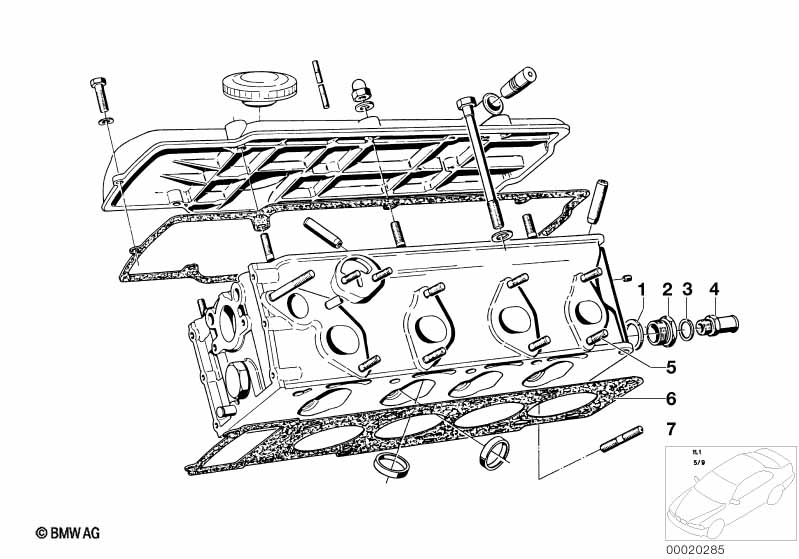 Cylinder head / Cover / Gaskets