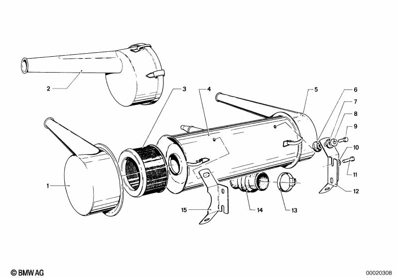 Air cleaner housing