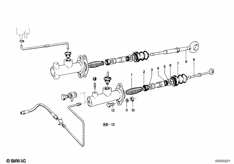 Input cylinder clutch