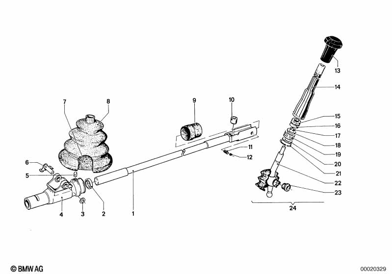 External shifting parts/shift lever