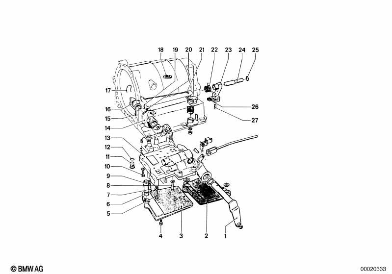 ZF 3hp12 gear shift/parking lock