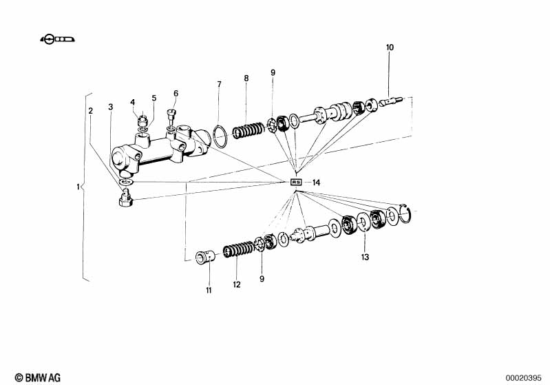 Brake master cylinder
