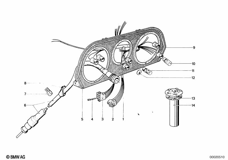 Instruments/mounting parts