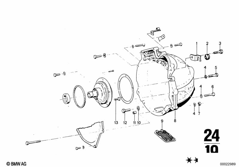 Bw 65 housing+attach.parts