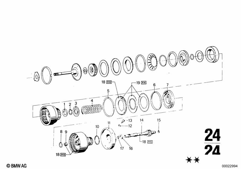 Bw 65 rear clutch