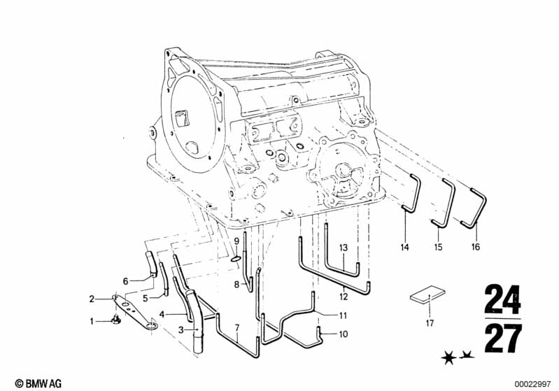 Bw 65 pressure and suction pipes