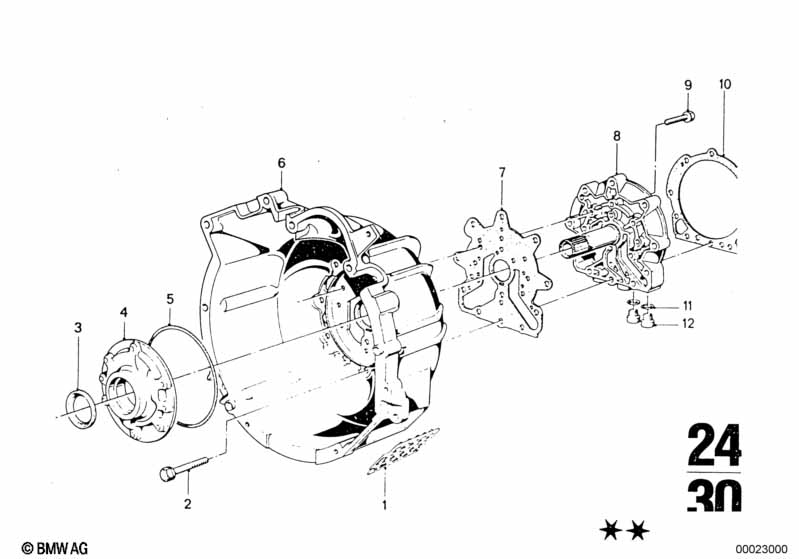 ZF 3hp22 housing parts/oil pan