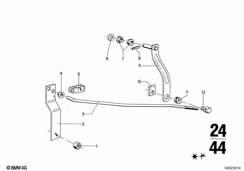 ZF 3hp22 gear shift/parking lock