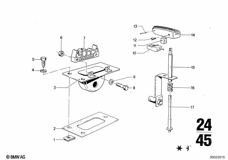 ZF 3hp22 gear shift/parking lock