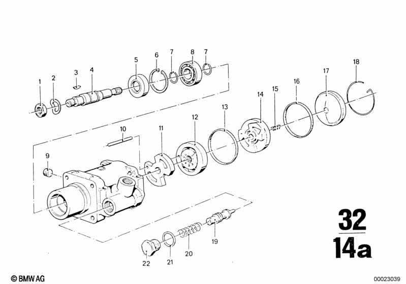 Hydro steering box