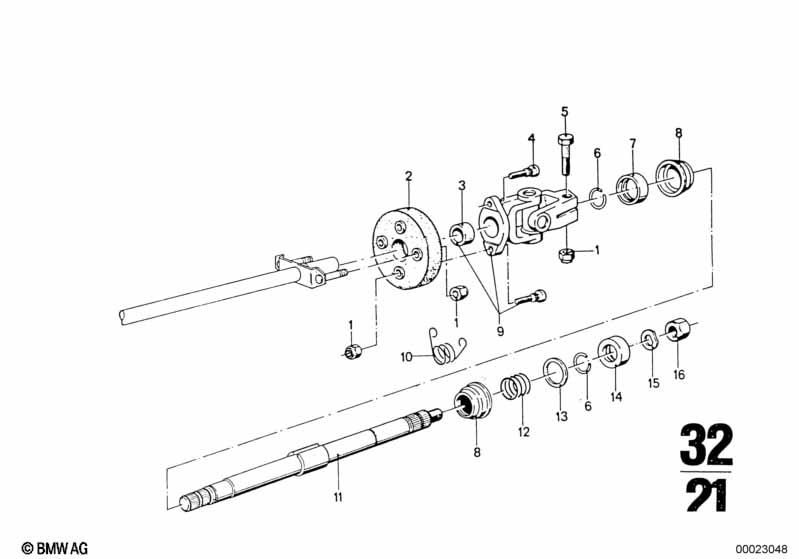 Steering column