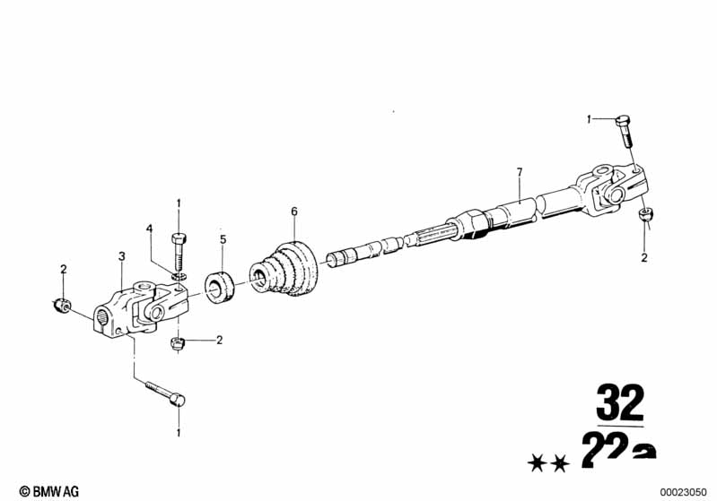 Steering column