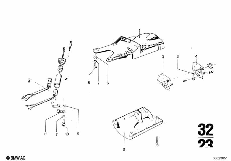 Steering column