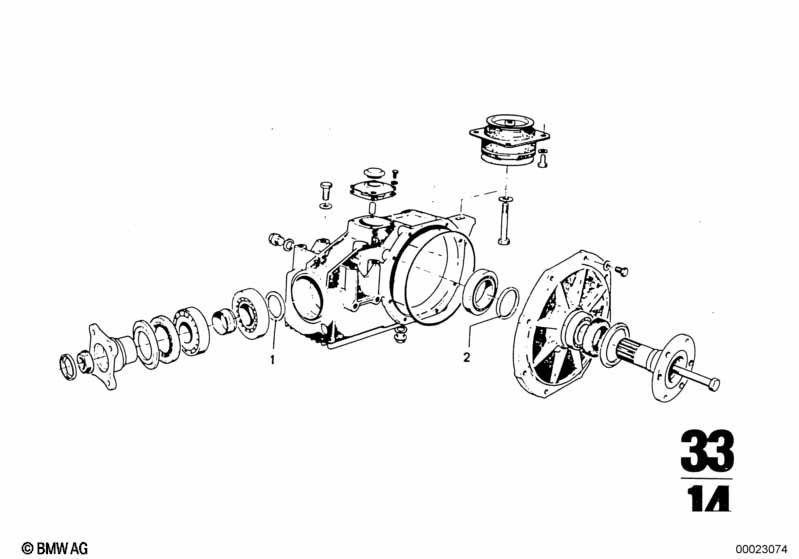 Rear-axle-drive parts