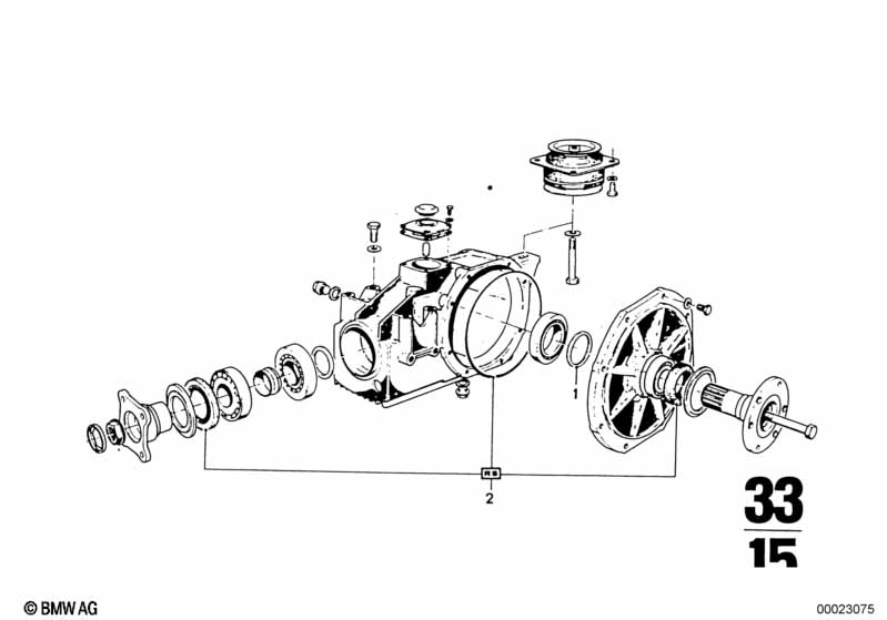 Rear-axle-drive parts