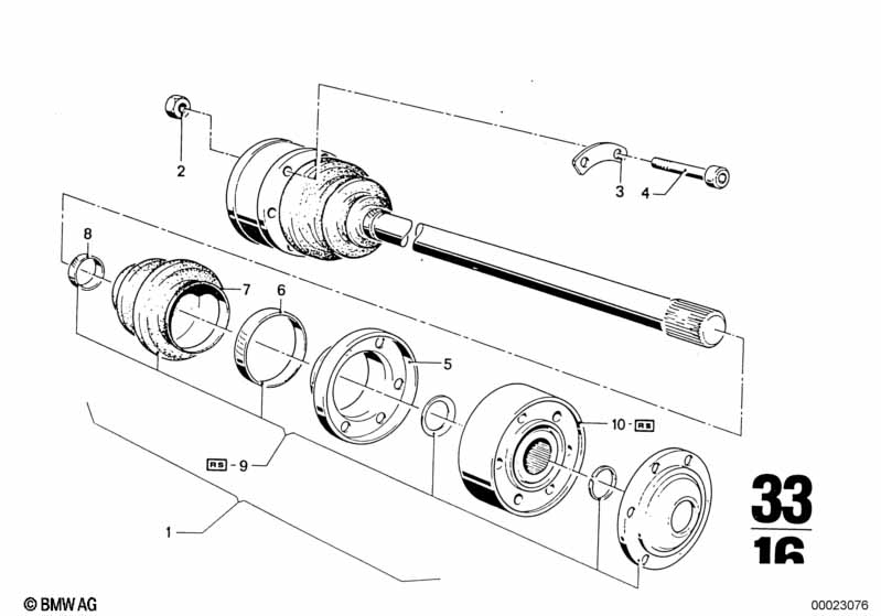 Output shaft