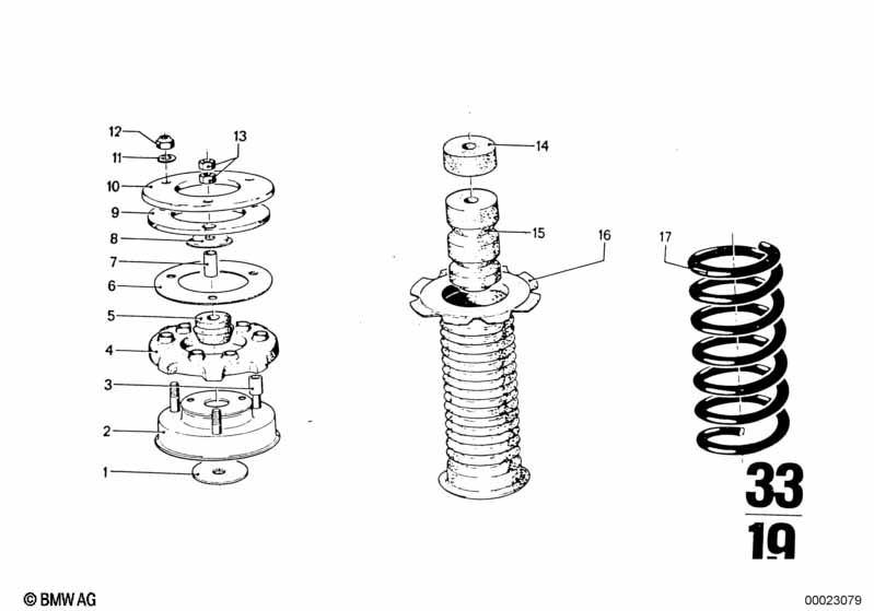 Rear axle suspension