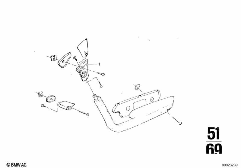 Armrest, rear