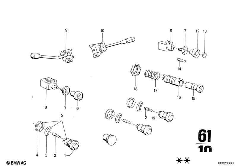 Various switches