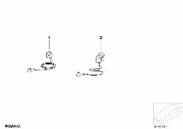 REPAIR CABLE, BELT TENSIONER diagram for BMW 5 Series E39 528i