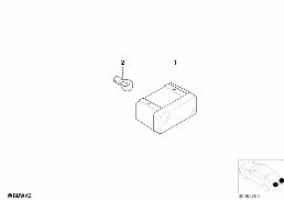 ADDIT.TURN INDICATOR LAMP,TRUNK LID diagram for BMW 5 Series E39 528i