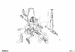 MECHANICAL STEERING diagram for BMW 700