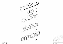 BALANCE WEIGHT, LEAD diagram for BMW 5 Series E39 528i
