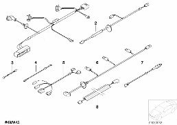 VARIOUS ADDITIONAL WIRING SETS diagram for BMW 5 Series E39 528i