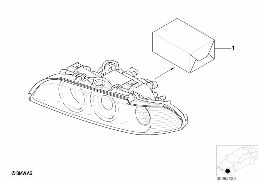 CONVERSION KIT, HEADLIGHT, FACELIFT 2000 diagram for BMW 5 Series E39 528i