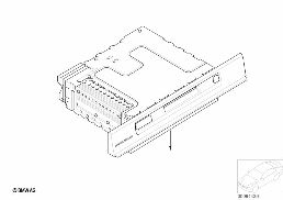 RETROFIT KIT, BUSINESS MD RADIO diagram for BMW 5 Series E39 528i