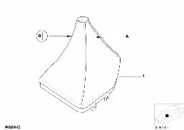 INDIVIDUAL LEATHER BOOT diagram for BMW 5 Series E39 528i