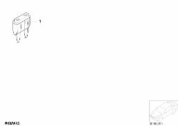 FUSES AUDIO / VIDEO diagram for BMW 5 Series E39 528i