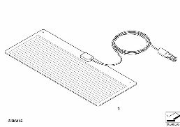 BATTERY CHARGER diagram for BMW 5 Series E39 528i