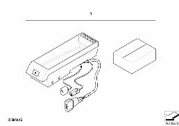 RETROFIT KIT HANDS-FREE FACIL. CLASSIC diagram for BMW 5 Series E39 528i