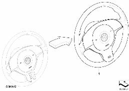 MODIFICAT. STRNG WHL SPORT => M SPORT diagram for BMW 5 Series E39 528i