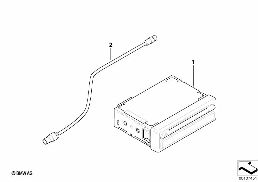 MODIFICAT. NAVIGATION MK-2 TO MK-3 diagram for BMW 5 Series E39 528i