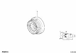 A5S310Z DRIVE CLUTCH A diagram for BMW 5 Series E39 528i