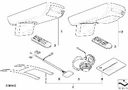 DVD-SYSTEM diagram for BMW 5 Series E39 528i
