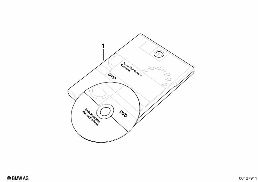 NAVIGATION MAP UPDATE, BUSINESS diagram for BMW 1 Series E81 116i 1.6