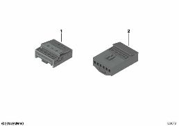 PLUG TERMINAL ELO-POWER diagram for BMW 5 Series E39 528i