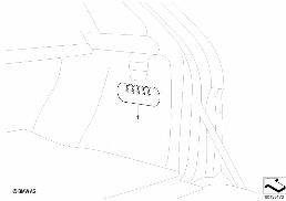 BAG HOLDER diagram for BMW 5 Series E39 525i