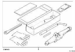 SET OF LIFTING JACK diagram for BMW 1 Series E81 116i 1.6